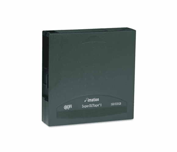 IMN16260 1/2" Super DLT Cartridge, 1828ft, 160GB Native/320GB Comp Capacity By IMATION