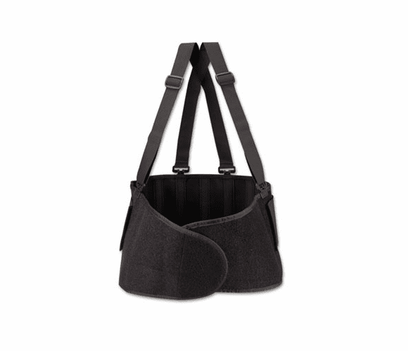 IMP7389XL Economy Back Support, 8" Back Panel, Detachable Suspenders, XLarge, Black By IMPACT PRODUCTS, LLC