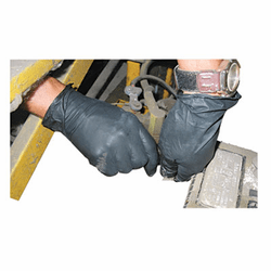 IMP8642S ProGuard Disposable Nitrile Gloves, Powder-Free, Black, Small, 100/Box By IMPACT PRODUCTS, LLC