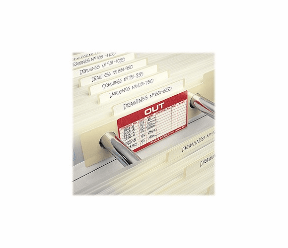 Index/Out Guides for MasterFile 2 #6554 By Safco