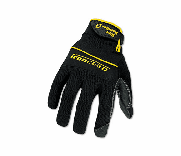 IRNBHG04L Box Handler Gloves, 1 Pair, Black, Large By IRONCLAD PERFORMANCE WEAR