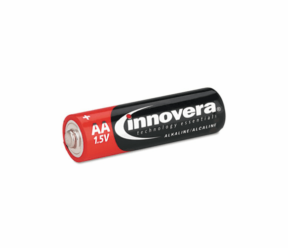 IVR11008 Alkaline Batteries, AA, 8 Batteries/Pack By INNOVERA