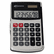 IVR15920 Handheld Calculator, Hard Flip Case, 8-Digit LCD, Dual Power, Silver By INNOVERA