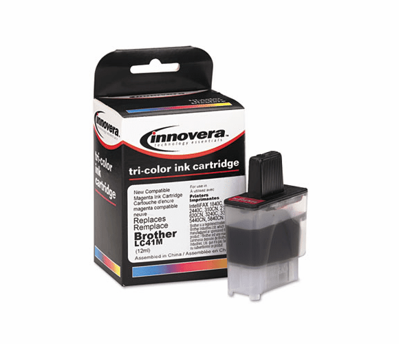 IVR20041M 20041M Compatible, Remanufactured, LC41M Ink, 400 Page-Yield, Magenta By INNOVERA