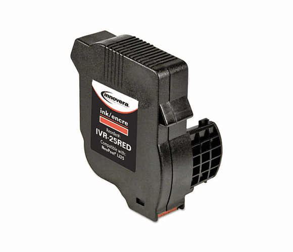 IVR25RED 25RED Compatible, Remanufactured, 3300028D Postage Meter, 2500 Page-Yield, Red By INNOVERA