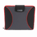 IVR36031 Neoprene Laptop Sleeve, Fits to 15-6/10", Zippered w/Handles, Red/Black By INNOVERA