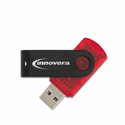IVR37600 Portable USB 2.0 Flash Drive, 4GB By INNOVERA