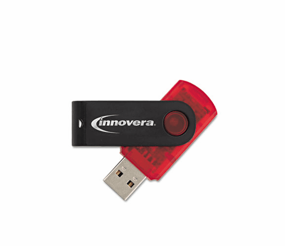 IVR37608 Portable USB 2.0 Flash Drive, 8GB By INNOVERA