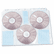 IVR39301 Two-Sided CD/DVD Pages for Three-Ring Binder, 10/Pack By INNOVERA