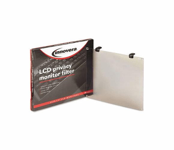 IVR46412 Antiglare Blur Privacy Monitor Filter, Fits 17" LCD Monitors By INNOVERA