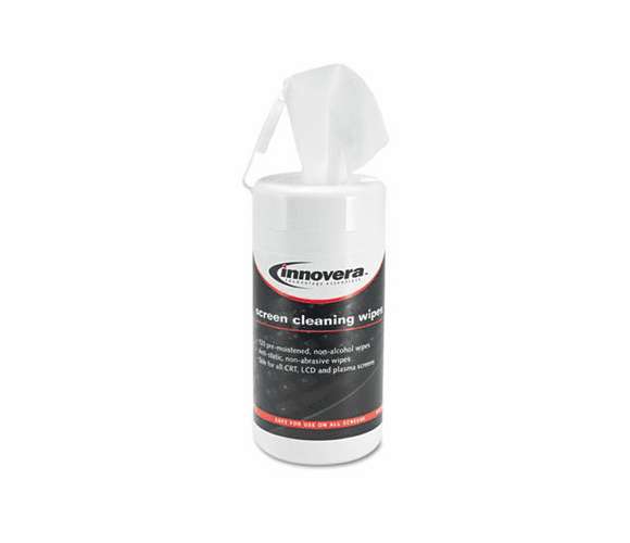 IVR51510 Screen Cleaning Pop-Up Wipes, 120/Pack By INNOVERA