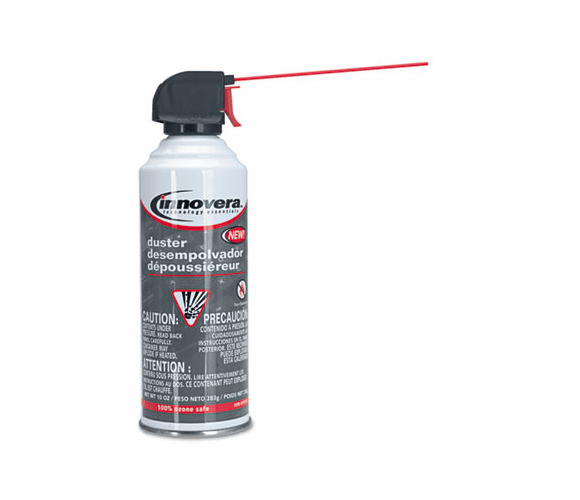 IVR51511 Compressed Gas Duster, Nonflammable, 10oz Can By INNOVERA