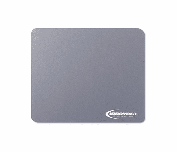 IVR52449 Natural Rubber Mouse Pad, Gray By INNOVERA