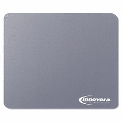 IVR52449 Natural Rubber Mouse Pad, Gray By INNOVERA