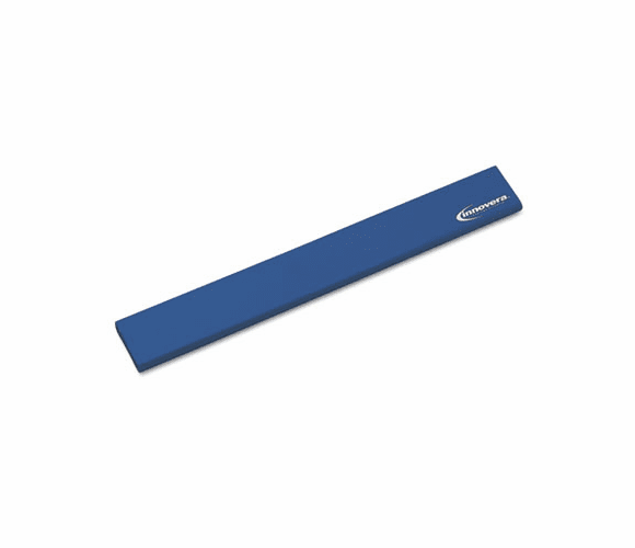 IVR52457 Natural Rubber Keyboard Wrist Rest, Blue By INNOVERA
