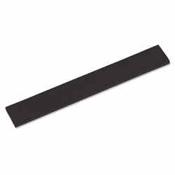 IVR52458 Natural Rubber Keyboard Wrist Rest, Black By INNOVERA