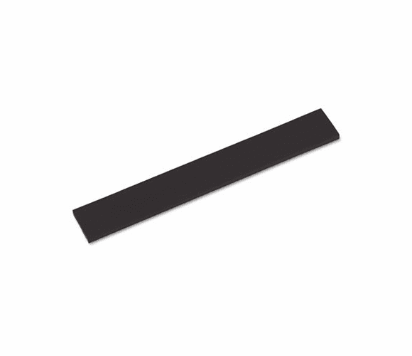 IVR52458 Natural Rubber Keyboard Wrist Rest, Black By INNOVERA