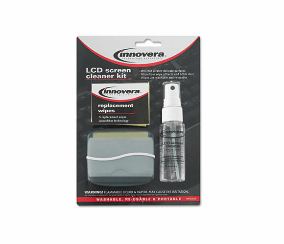 IVR52520 LCD Screen Cleaner, 1.1 oz. Pump Bottle By INNOVERA