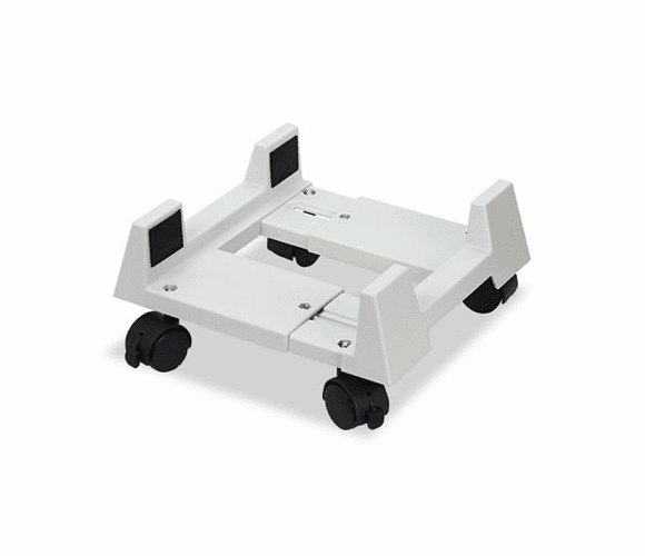 IVR54001 Econo Mobile CPU Stand, 8-3/4w x 10d x 5h, Light Gray By INNOVERA