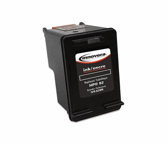 IVR62WN 62WN Compatible, Remanufactured, C9362WN (92) Ink, 210 Page-Yield, Black By INNOVERA