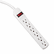 IVR73306 Six-Outlet Power Strip, 6-Foot Cord, 1-15/16 x 10-3/16 x 1-3/16, Ivory By INNOVERA