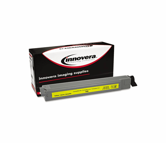 IVR7400Y 7400Y Remanufactured, 106R01079 (Phaser 7400) Toner, 18000 Yield, Yellow By INNOVERA