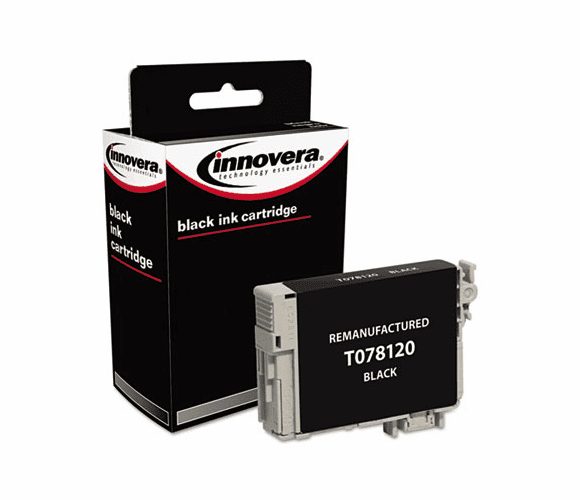 IVR78120 78120 Compatible, Remanufactured, T078120 Ink, 435 Page-Yield, Black By INNOVERA