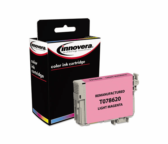 IVR78620 78620 Compatible, Remanufactured, T078620 Ink, 595 Yield, Light Magenta By INNOVERA