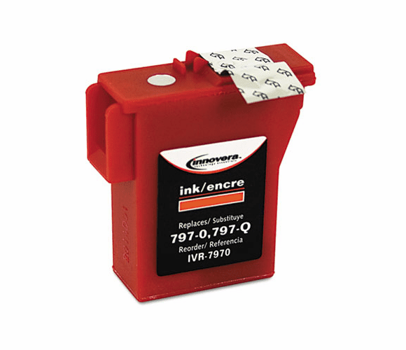 IVR7970 7970 Compatible, Remanufactured, 797-0 Postage Meter,  880 Page-Yield, Red By INNOVERA