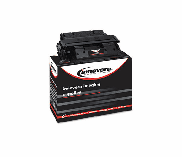 IVR83061 83061 Compatible, Remanufactured, C8061X (61X) Laser Toner, 10000 Yield, Black By INNOVERA