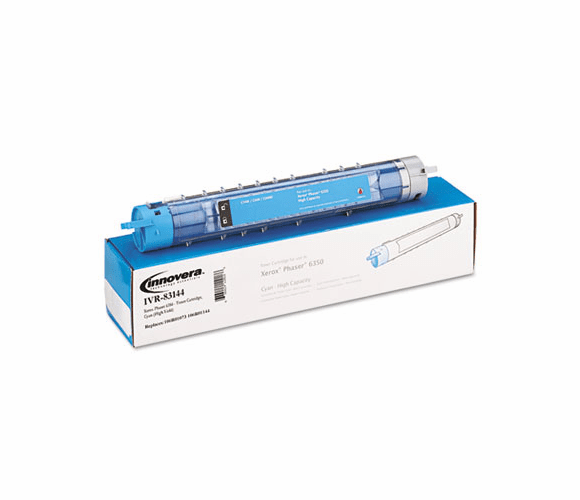 IVR83144 83144 Remanufactured, 106R01144 (Phaser 6350) Toner, 10000 Yield, Cyan By INNOVERA