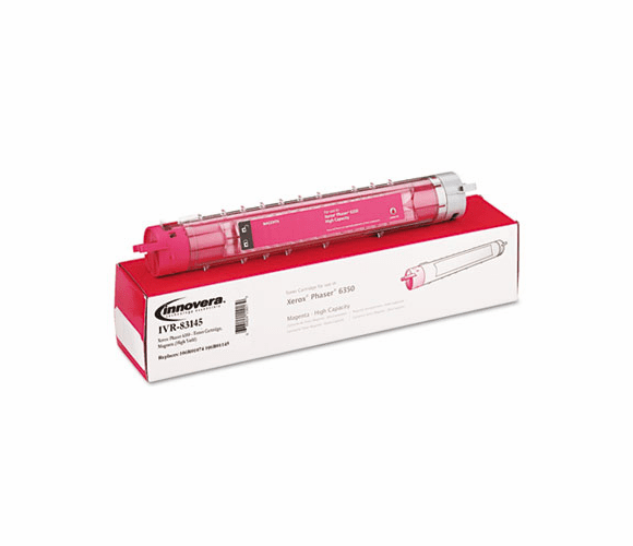 IVR83145 83145 Remanufactured, 106R01074 (Phaser 6350) Toner, 10000 Yield, Magenta By INNOVERA