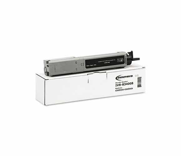 IVR83400B 83400B Compatible, Remanufactured, 43459404 (C3400N) Toner, 2500 Yield, Black By INNOVERA