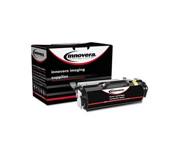 IVR83650 83650 Compatible, Remanufactured, T650H21A (T650DN) Toner, 25000 Yield, Black By INNOVERA