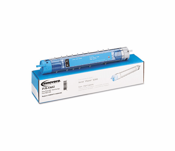 IVR83682 83682 Remanufactured, 106R01082 (Phaser 6300) Toner, 7000 Yield, Cyan By INNOVERA
