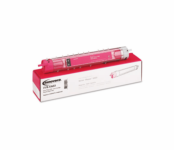 IVR83683 83683 Remanufactured, 106R01083 (Phaser 6300) Toner, 7000 Yield, Magenta By INNOVERA