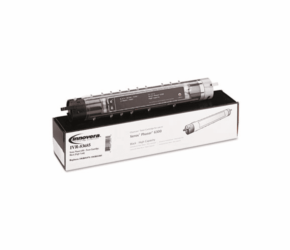 IVR83685 83685 Remanufactured, 106R01085 (Phaser 6300) Toner, 7000 Yield, Black By INNOVERA
