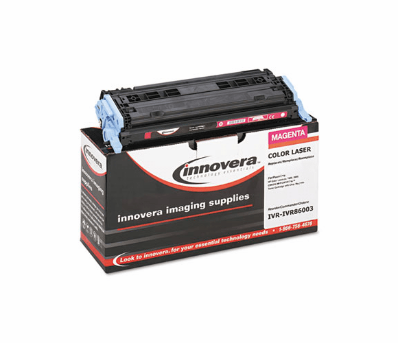 IVR86003 86003 Compatible, Remanufactured, Q6003A (1624A)  Toner, 2000 Yield, Magenta By INNOVERA