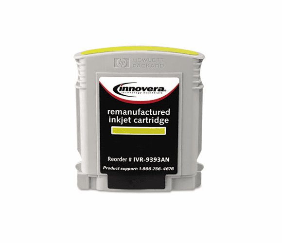 IVR9393AN 9393AN Compatible, Remanufactured, C3939AN#140 (88XL) Ink, 2300 Yield, Yellow By INNOVERA