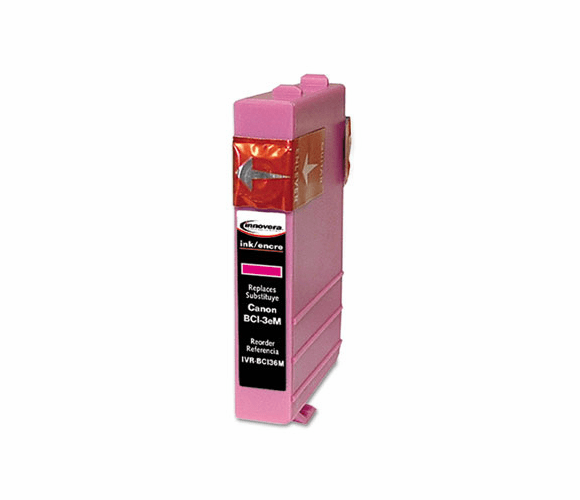 IVRBCI36M BCI36M Compatible, Remanufactured, BCI-3eM (BCI3E) Ink, 300 Yield, Magenta By INNOVERA