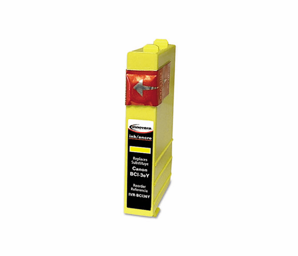 IVRBCI36Y BCI36Y Compatible, Remanufactured, BCI-3EY (BCI3E) Ink, 300 Yield, Yellow By INNOVERA
