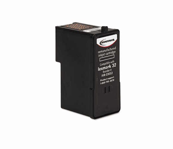IVRC0032 C0032 Compatible, Remanufactured, 18C0032 (#32) Ink, 200 Yield, Black By INNOVERA
