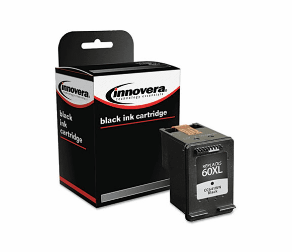 IVRC641WN C641WN Compatible, Remanufactured, CC641WN (60XL) Ink, 600 Page-Yield, Black By INNOVERA