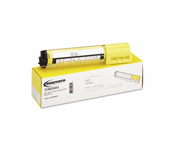 IVRD3011 D3011 Compatible, Remanufactured, 341-3569 (3010) Toner, 4000 Yield, Yellow By INNOVERA