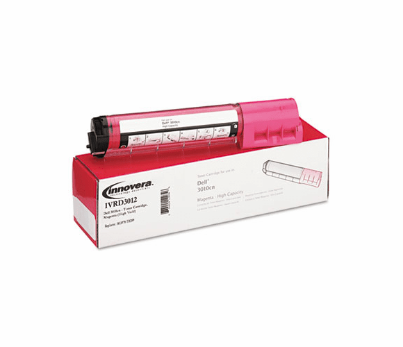 IVRD3012 D3012 Compatible, Remanufactured, 341-3570 (3010) Toner, 4000 Yield, Magenta By INNOVERA