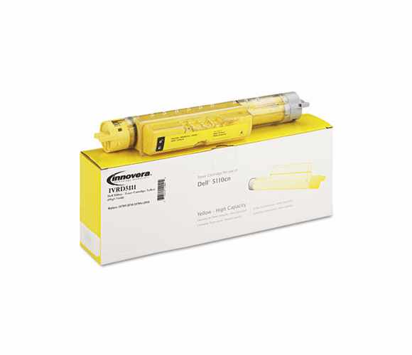 IVRD5111 D5111 Compatible, Remanufactured, 310-7895 (5110) Toner, 12000 Yield, Yellow By INNOVERA