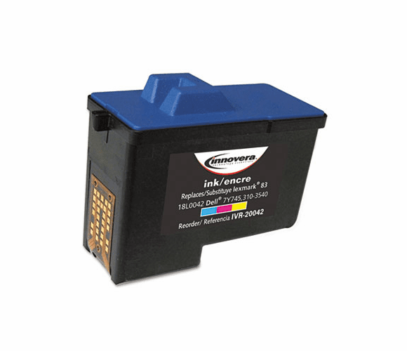 IVRD7Y745C D7Y745C Compatible, Remanufactured, 7Y743 (Series 2) Ink, 450 Yield, Tri-Color By INNOVERA