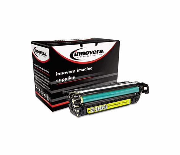 IVRE262A E262A Compatible, Remanufactured, CE262A (262A) Laser Toner, 11000 Yield, Yellow By INNOVERA