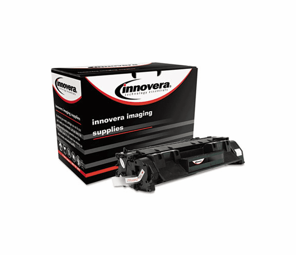 IVRE505XM E505XM Compatible, Remanufactured, CE505X(M) (05X) MICR Toner, 6500 Yield, Black By INNOVERA