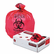 JAGIW3658R Health Care "Biohazard" Printed Liners, 1.35mil, 36 x 58, Red, 100/Carton By JAGUAR PLASTICS